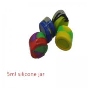 5 ml siliconen potjes deppen wax container - Safecare
