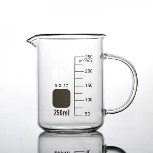 Hot Selling Transparant Glas Blanco Beker 5 ml 10 ml 50 ml 100 ml 200 ml 250 ml 500 ml 1000 ml Bekerglas
 - Safecare