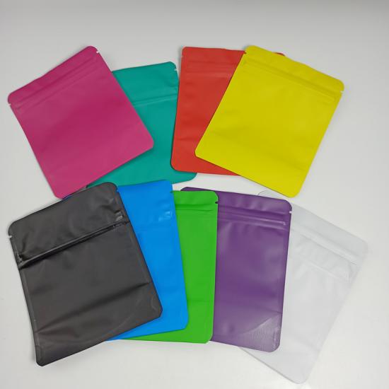 3.5g Plastic Kinderen resistente reguliere rits Aangepaste Mylar Bag