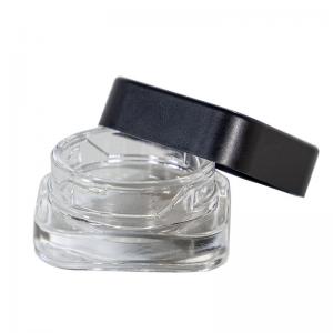5 ml vierkante glazen pot concentraat