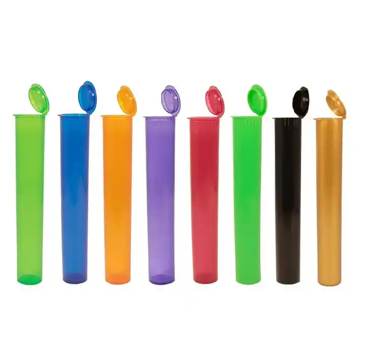 Multi kleur 98mm 109mm 116mm 120mm Aangepaste kindveilige PP Plastic pre Plastic gerolde buis