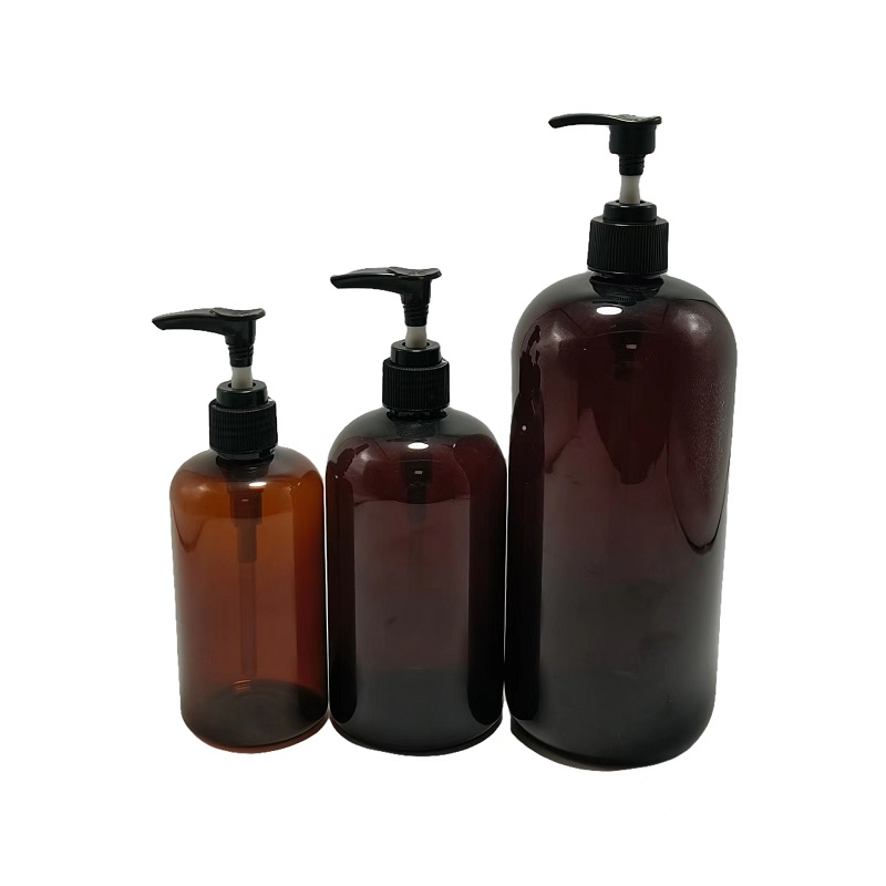Gladde lege 3 oz 4 oz 5 oz 7 oz make-up fles witte zeepdispenser fles voor badkamer