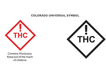 Colorado Cannabis Label en Verpakking Eis