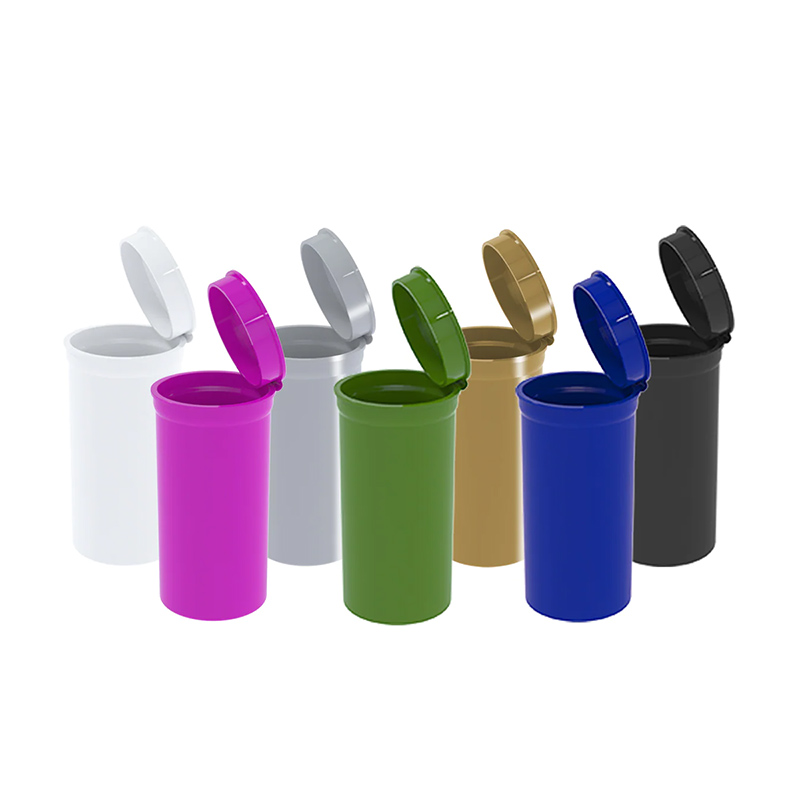 6dr 13dr 19dr 30dr 60dr Aangepaste logo lege pop-top flesjes luchtdichte verpakking voor medische